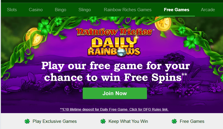 rainbow riches daily rainbows